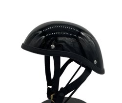 画像1: 【アウトローヘルメット(アウトレットアイテム)10％OFF価格！】CHOPPERSオリジナル  タートルヘルメット　　ブラック