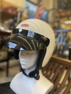 画像5: 【アウトローヘルメット(アウトレットアイテム)10％OFF価格！】　CHOPPERS スーパースモールジェット500  ヴィンテージアイボリー　