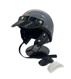 画像1: CHOPPERSオリジナル  MORRISヘルメット   XLサイズ(目深仕様)  ダッジグレー