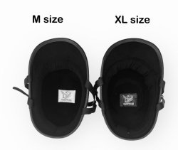 画像7: CHOPPERS オリジナル ギャングスターヘルメット ヴィンテージアイボリー 　