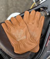 CHOPPERS FTWグローブ ブラウンカラー (刻印ver.) スマホタッチ機能付き