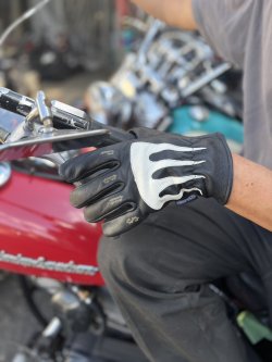 画像5: CHOPPERS スキャロップグローブ (刻印ver.) スマホタッチ機能付き