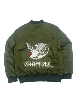 画像2: CHOPPERS オリジナルMA-1　刺繡