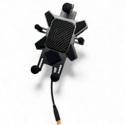 画像2: CHOPPERS CNCアルミ振動ダンパー付きスマホホルダー