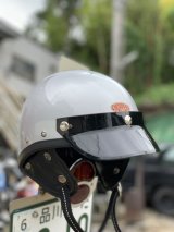 画像: Choppers オリジナル　MORRISヘルメット  シルバー