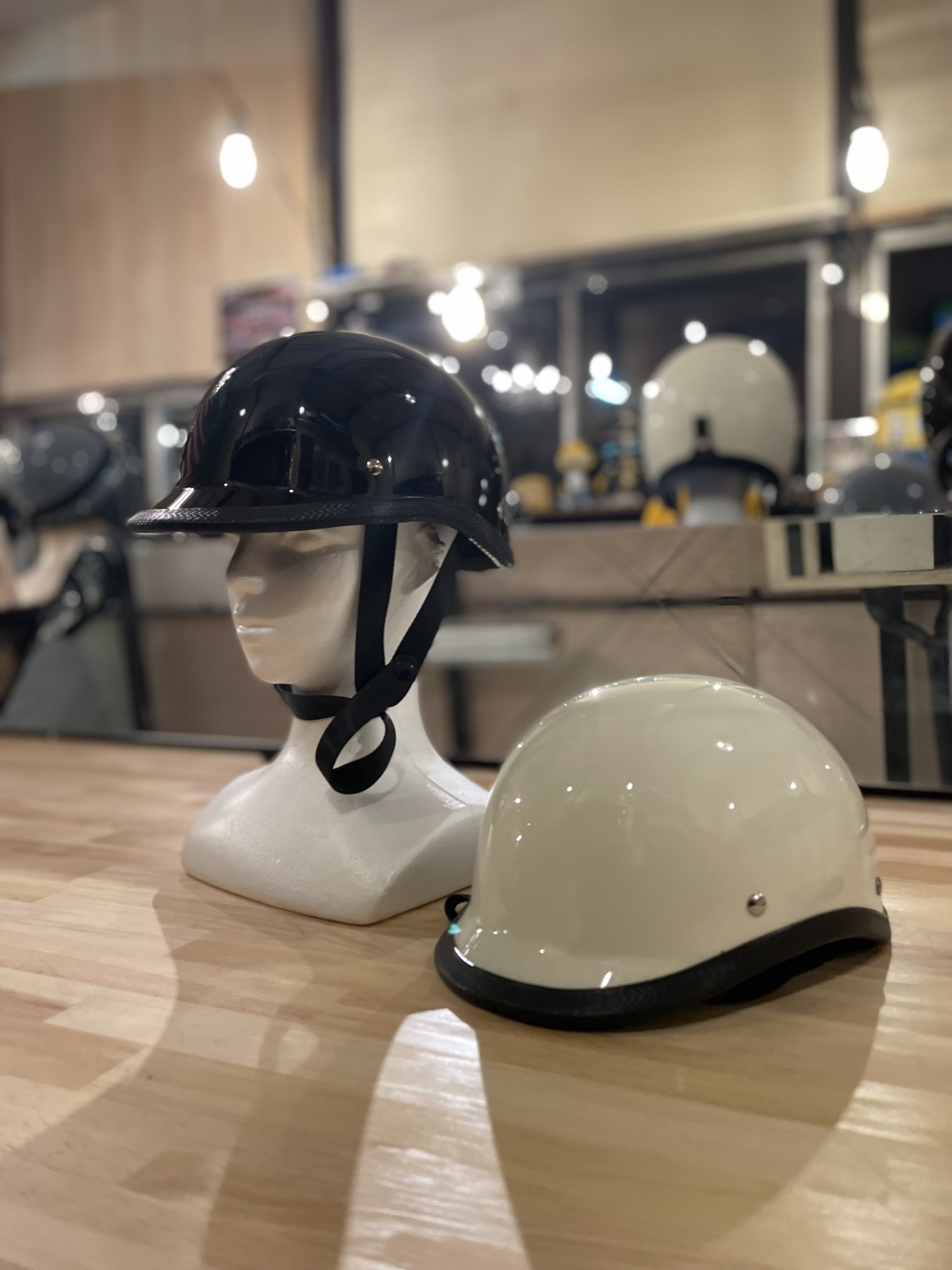 CHOPPERSオリジナル ジョッキーヘルメットブラック M/XLサイズ